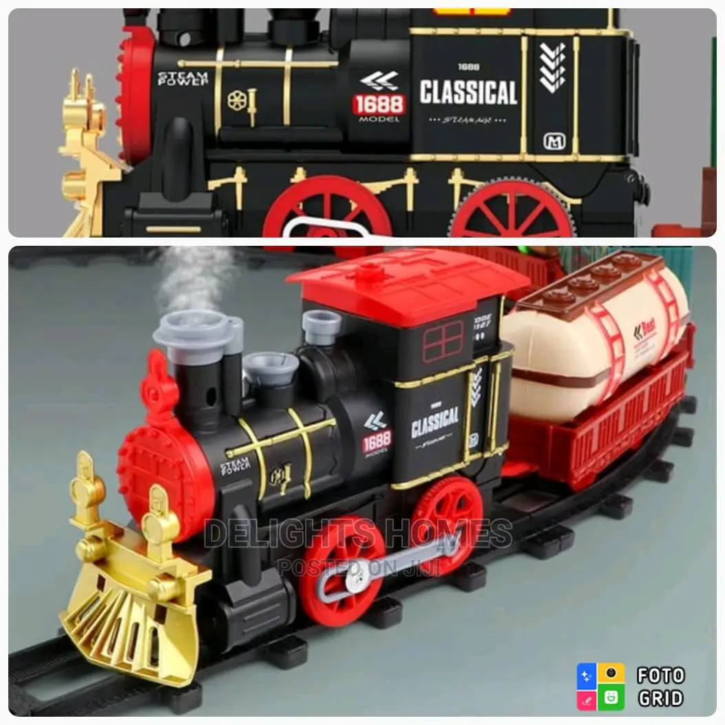 17pcs Electric Train