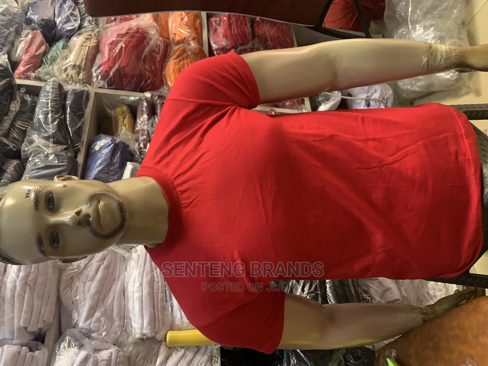 Red Cotton Tshirts and Printings Too