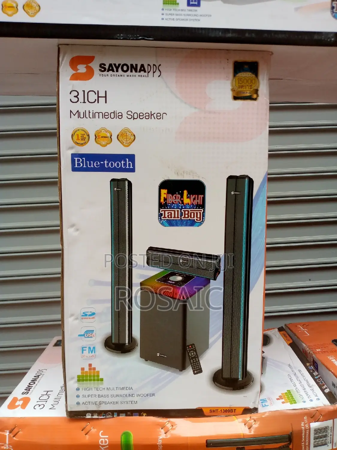 Sayona Sh-1309 Bt 3.1ch Speaker