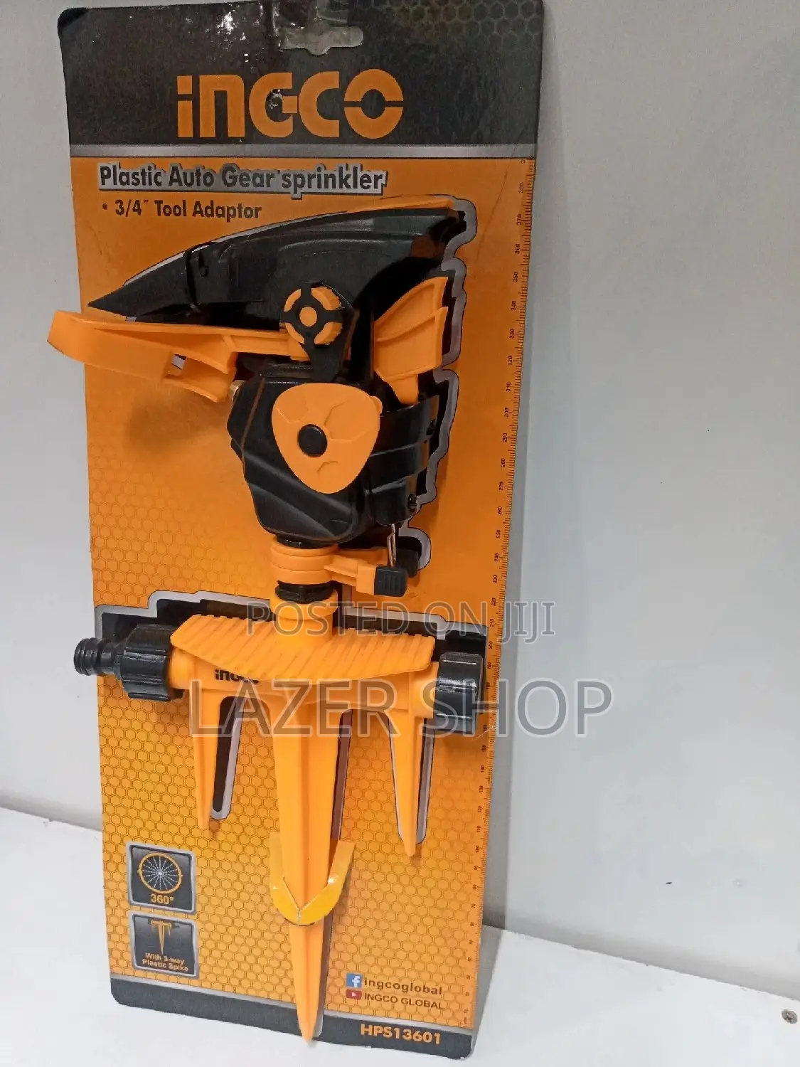 Plastic Auto Gear Sprinkler