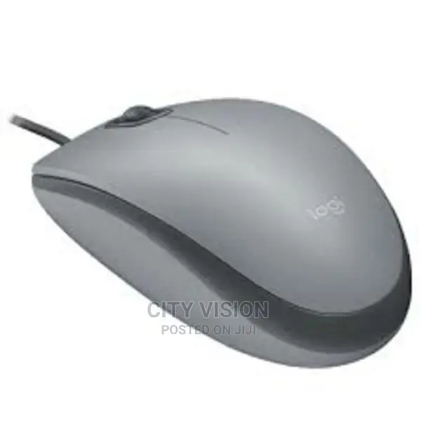 Logitech USB Silent Mouse M110 - Mid Grey