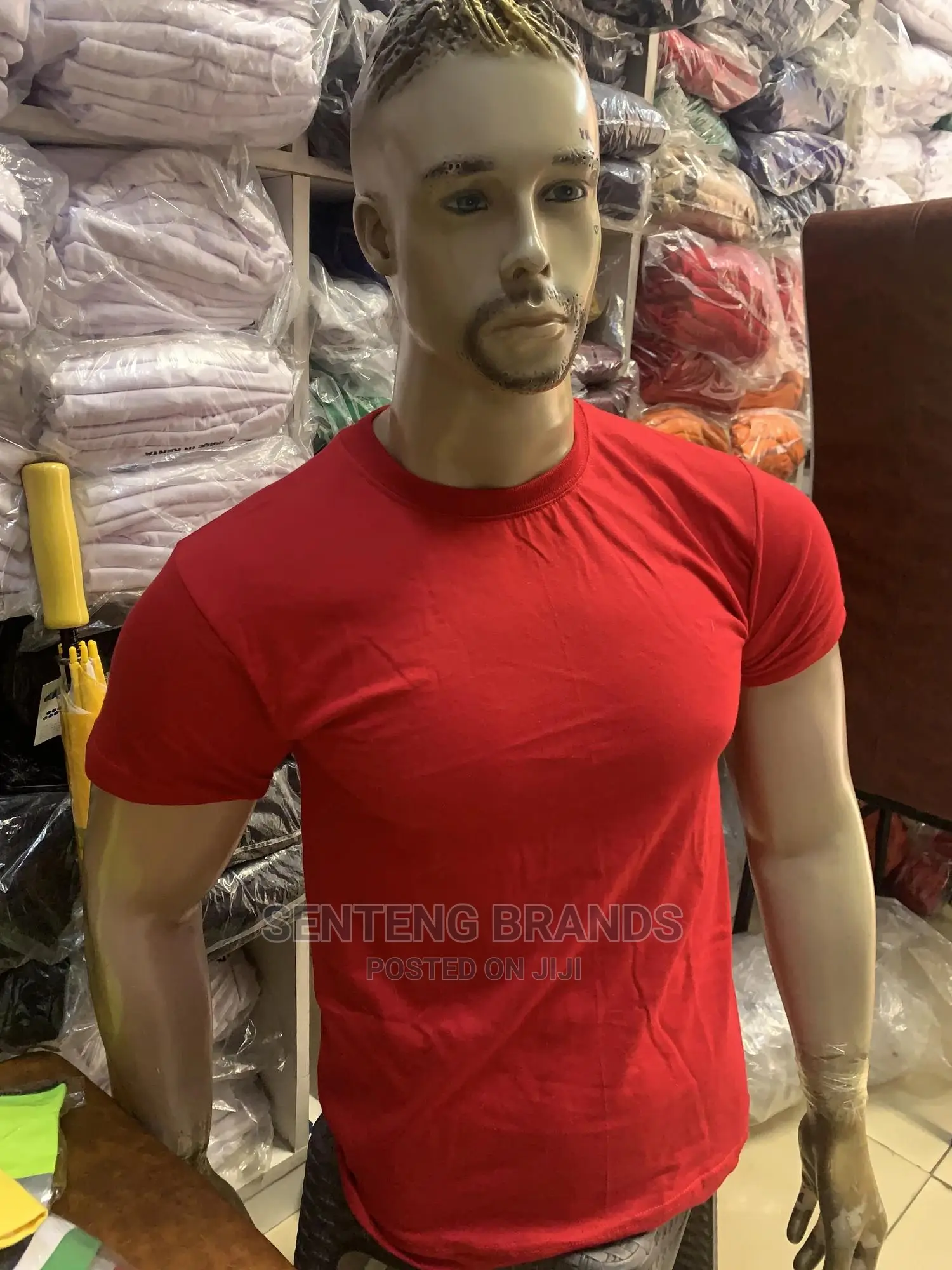 Red Cotton Tshirts and Printings Too