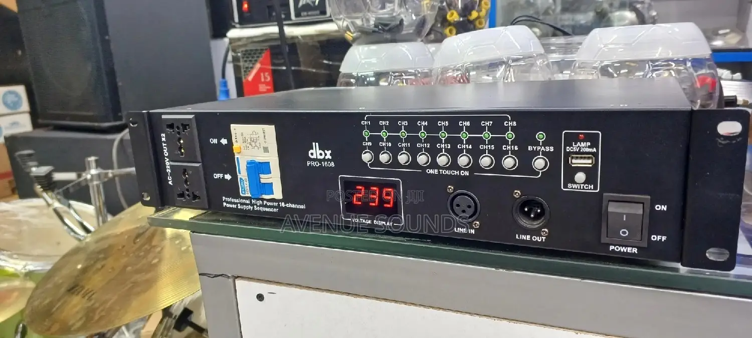 DBX Pro-1608 Power Sequencer Suppy System