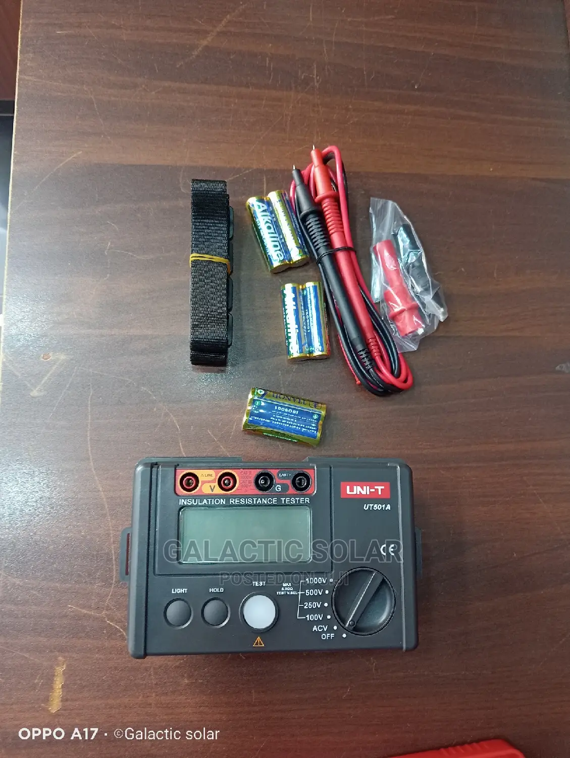 Unit T Digital Megger Meter Insulation Tester Ut 501