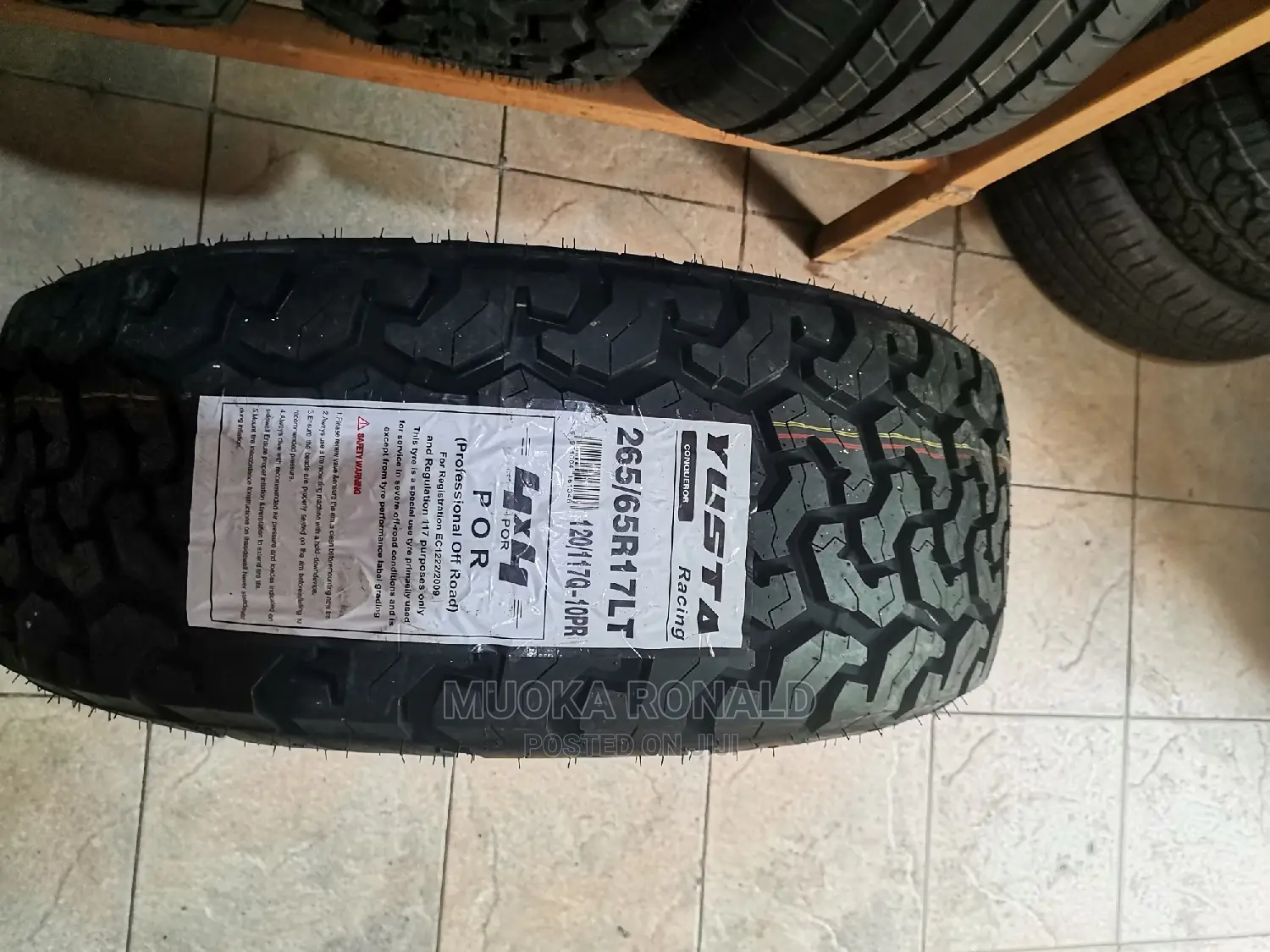 265/65r17 Yusta Tyre (A/T