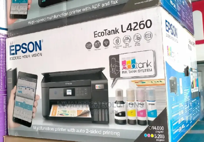 Epson Ecotank L4260 Auto-Duplex Printing Printer