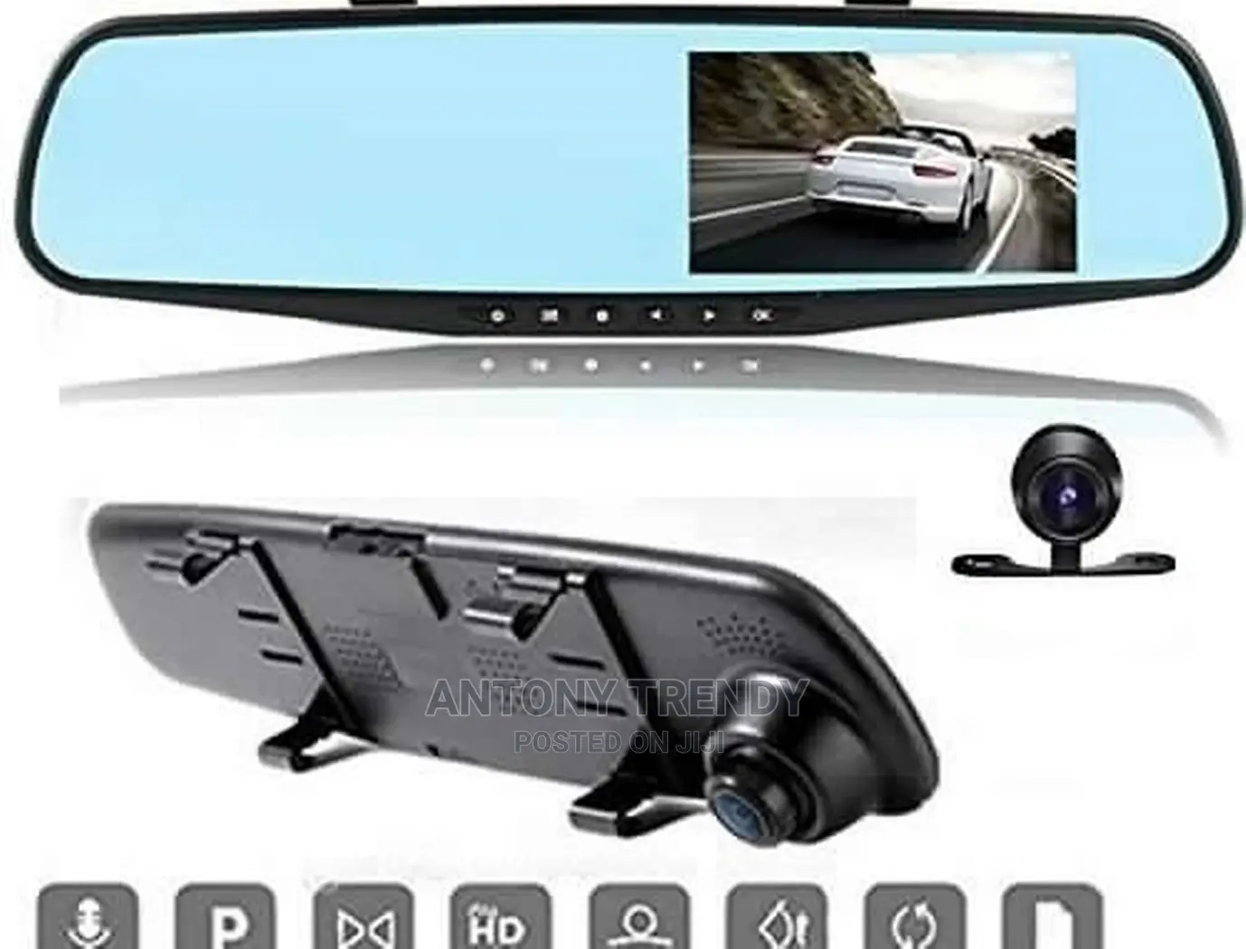 Vehicle Blackbox DVR Car Rear View Mirror
