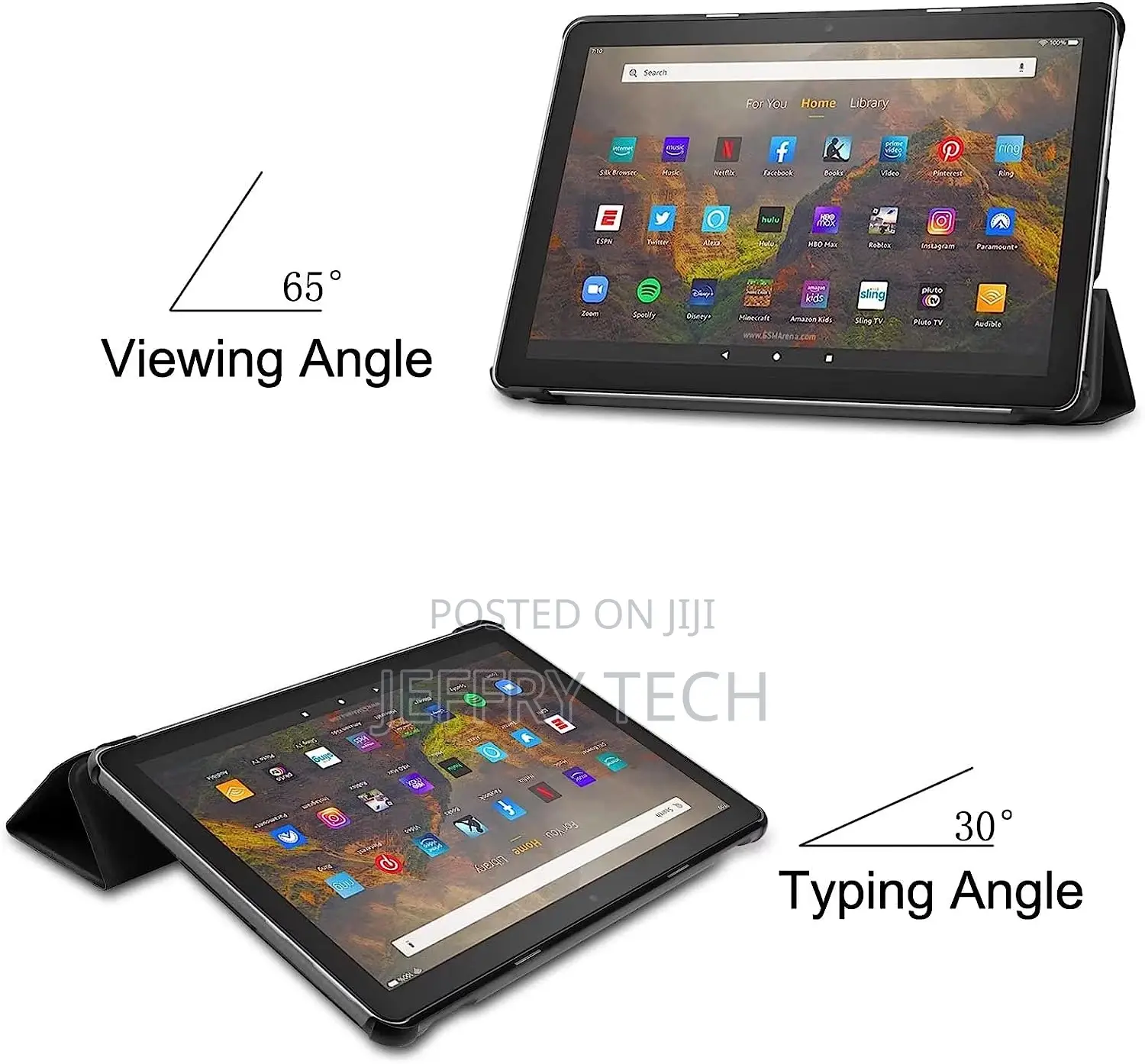 Case for Fire HD 10 2021 HD 10 Plus 2021 Tablet Slim Leath