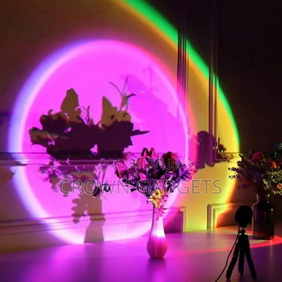 Sunset Lamp Rainbow Projector