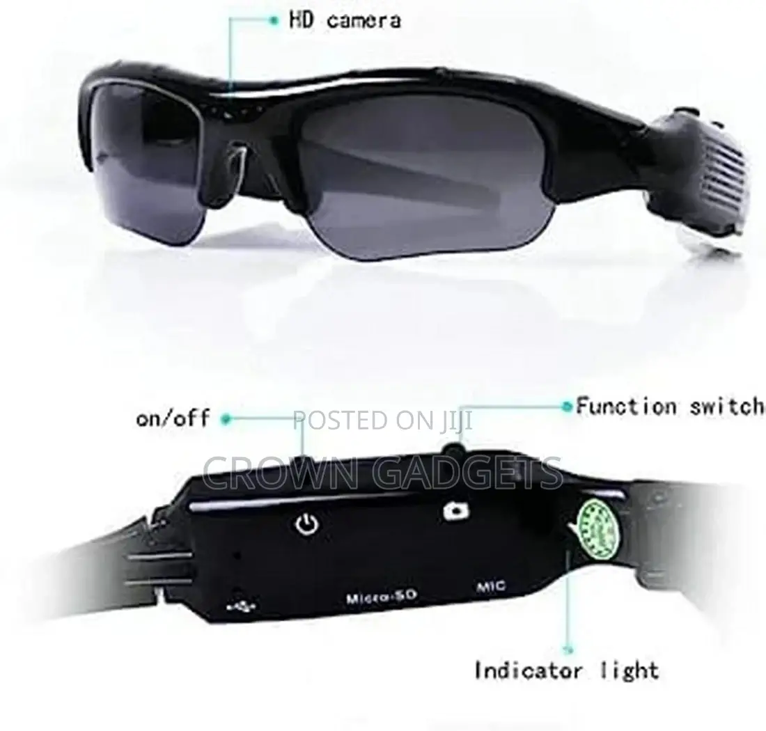 DV Video Recorder Eyewear Bluetooth Headphones