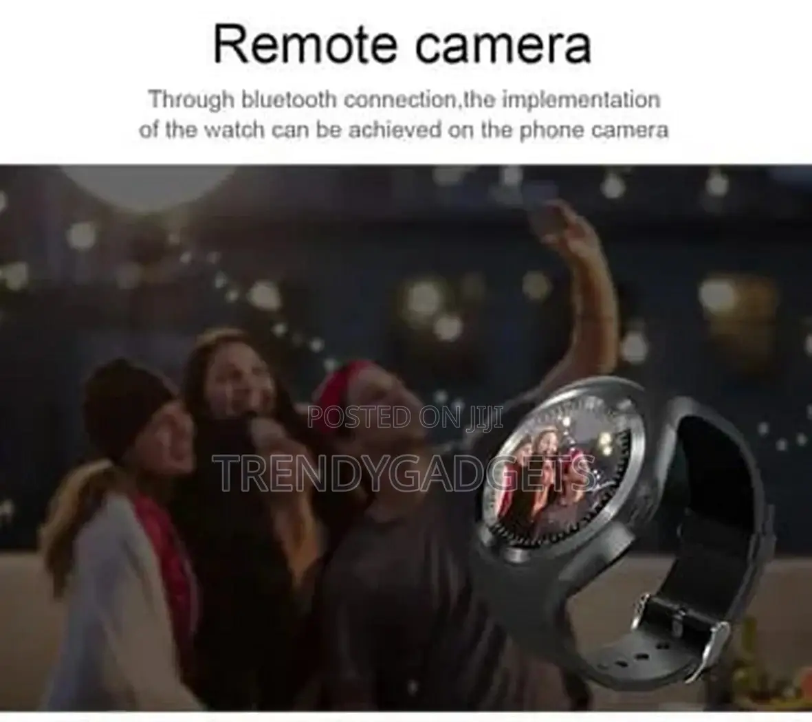 Boch Unisex Y1 Bluetooth Smart Watch