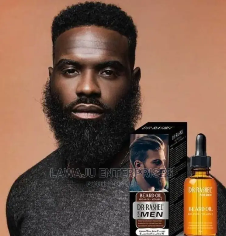Dr. Rashel Beard Growth Oil With Argan Oil+Vitamin E for Men