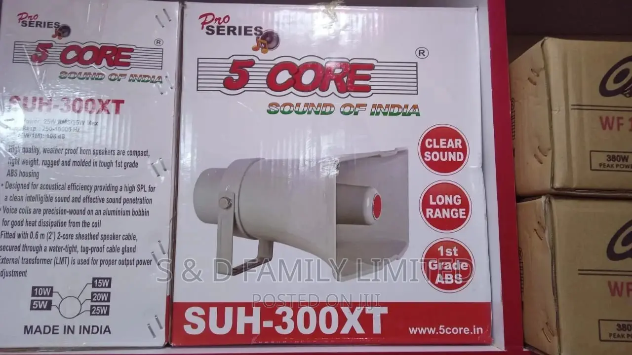 Pro Series 5 Core Horn Speaker Suh-300xt