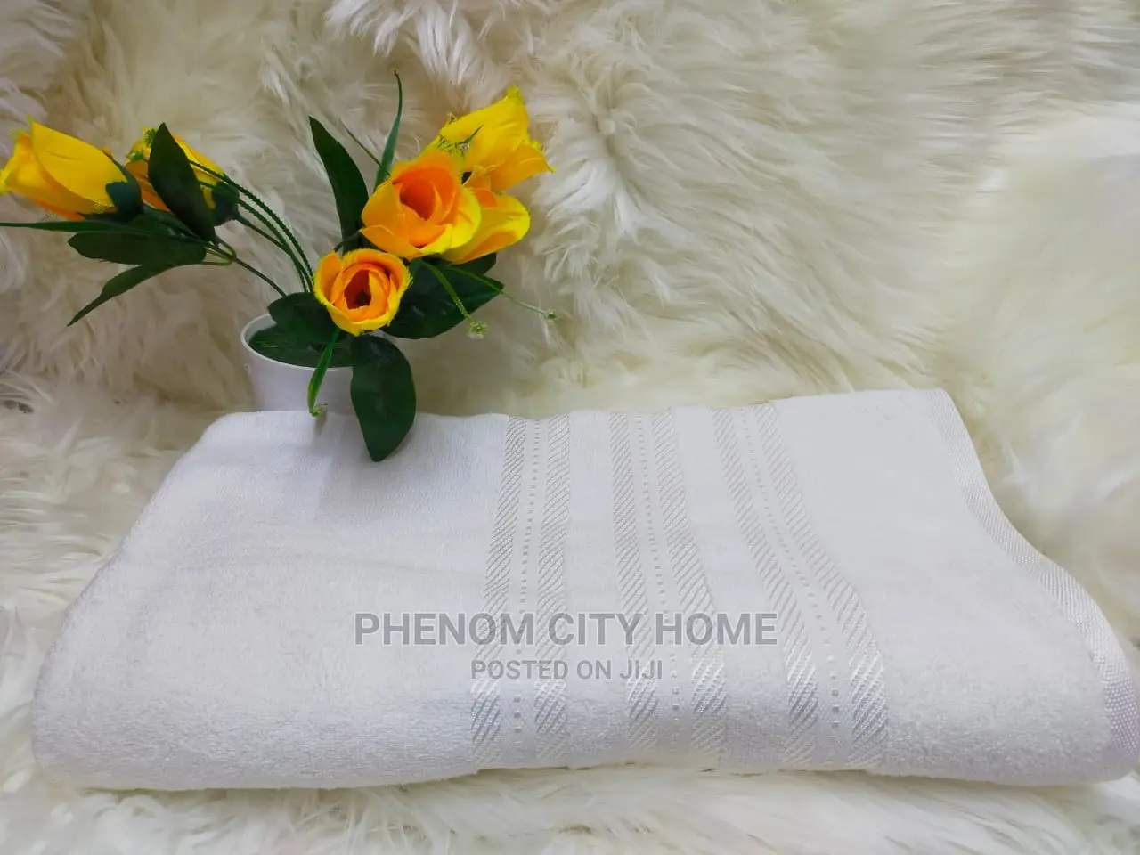 Large White Cotton