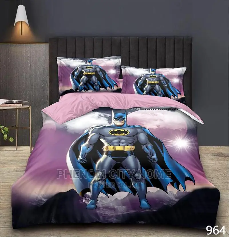 Kids Cartoon Print Duvet Set