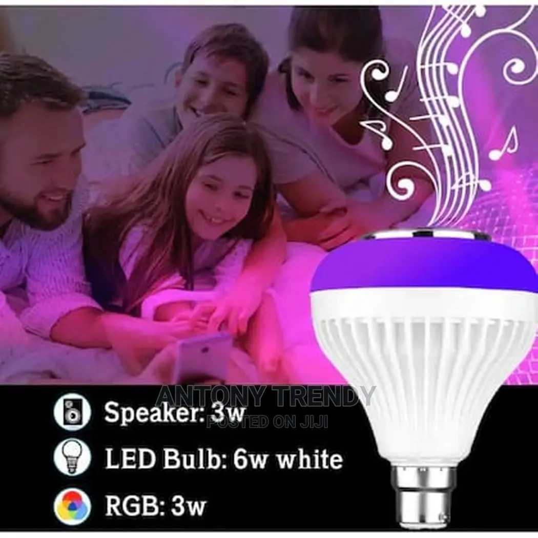 Music LED Bulb With USB Port Remote Control