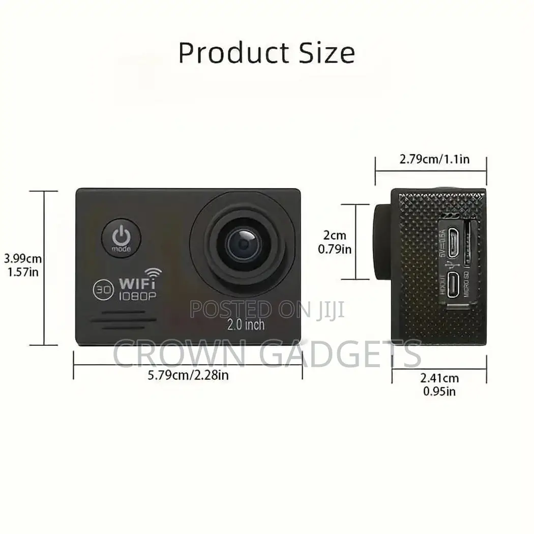 Full HD Waterproof Sports Action DV Camera