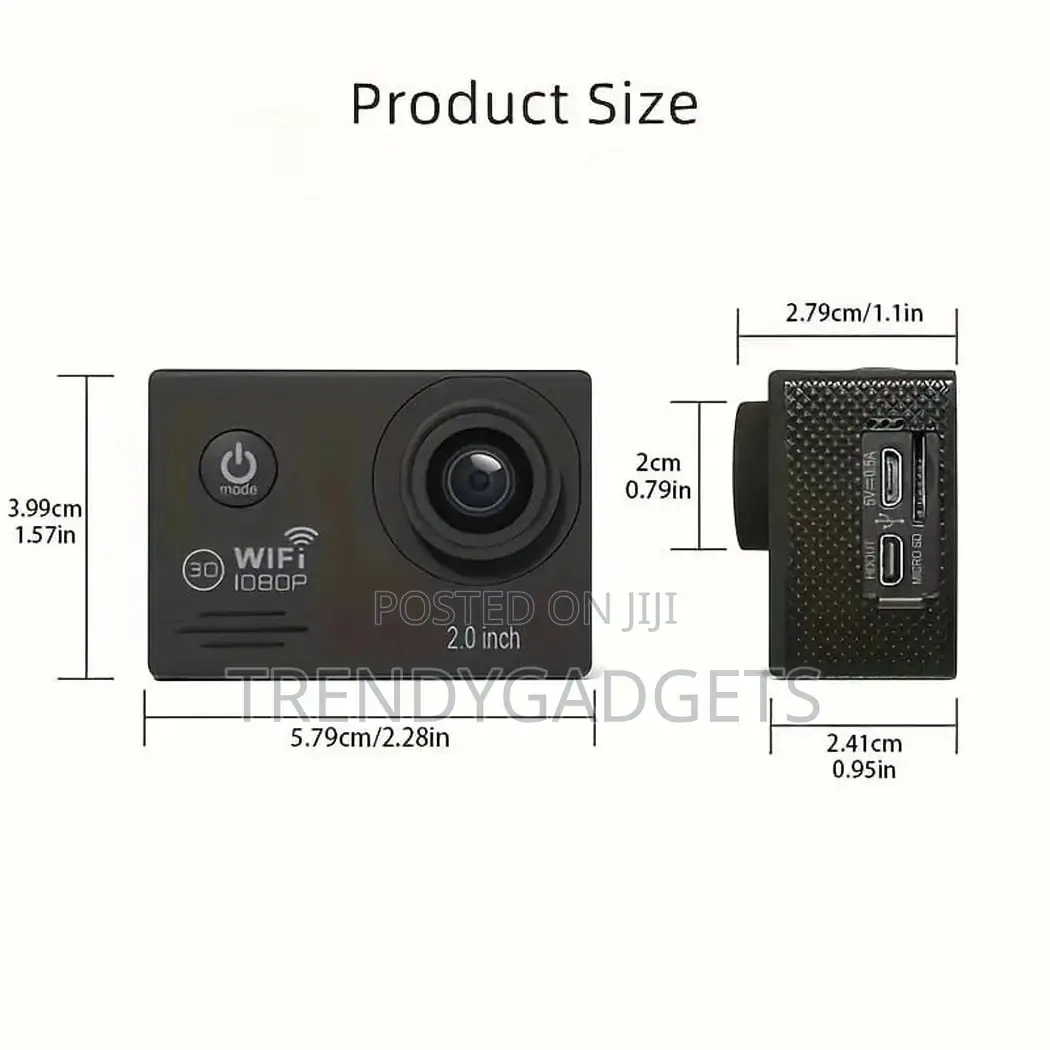 Full HD Waterproof Sports Action DV Camera