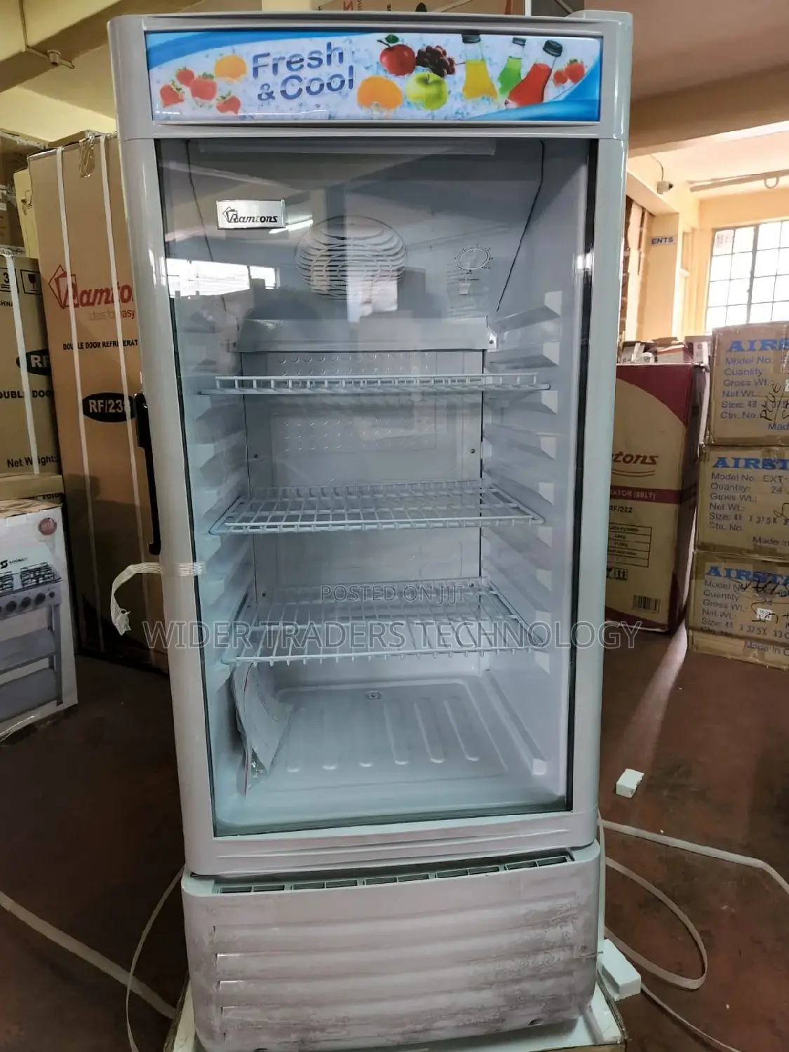 Ramton 150 Liters 1 Door Mini Showcase Chiller -CF/205