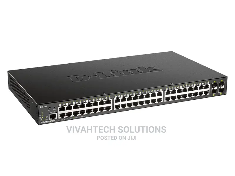 D-Link 48 Ports Poe Smart Managed Switch - DGS-1250xmp