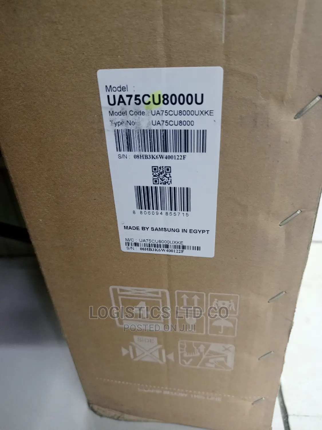 Samsung 75′′ 75CU8000 Crystal UHD Smart Tv New Model 2023