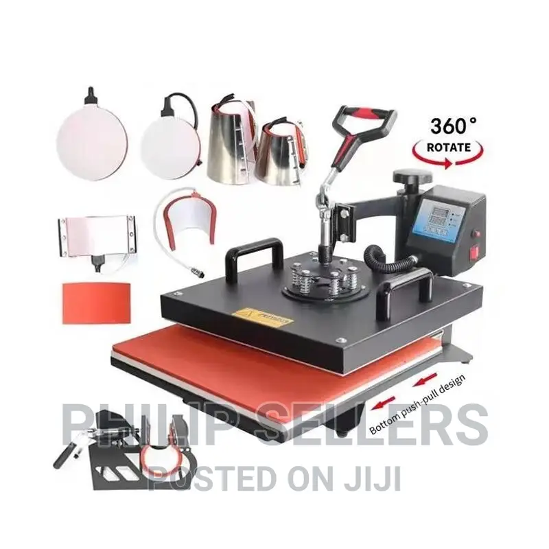 Heat Press Machine 8 in 1 8 in 1 Heat Press Machine 15x15 8