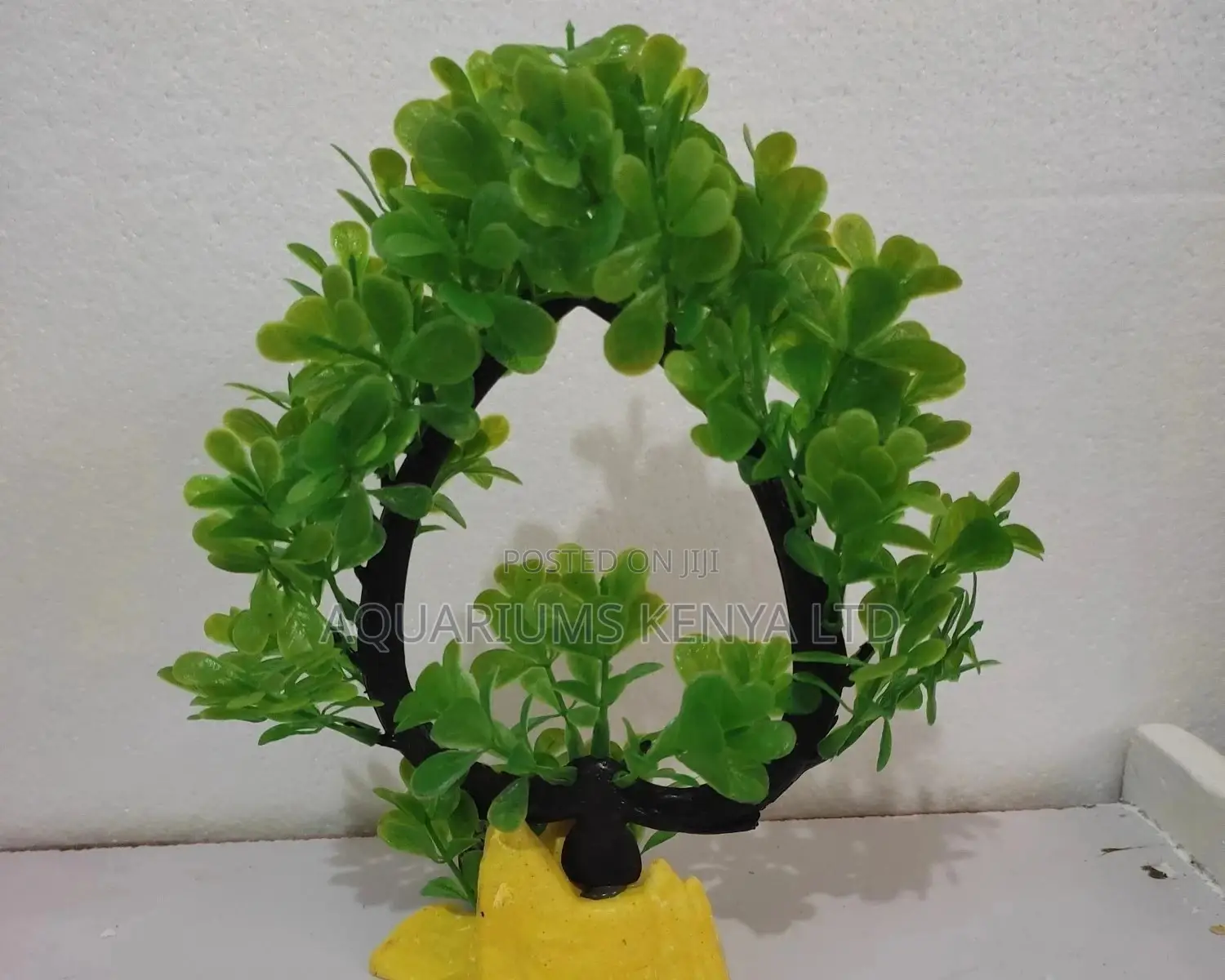 Aquarium Plastic Heart Plants.
