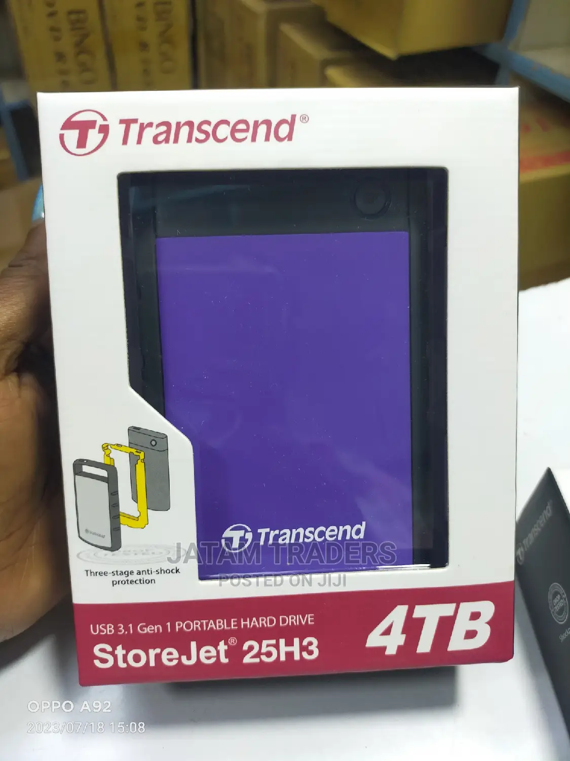 Transcend 4TB Hard Disk