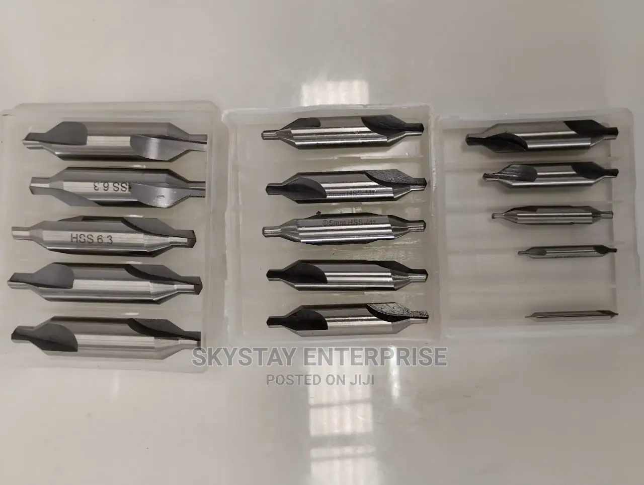 Center Drill 6.3mm 5pc Set HSS