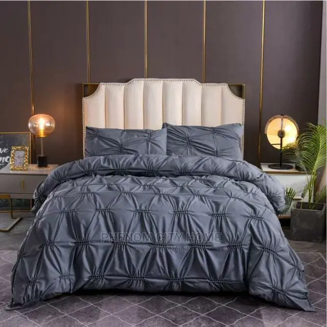 3pc Double Pinch Pleat Duvet Covers