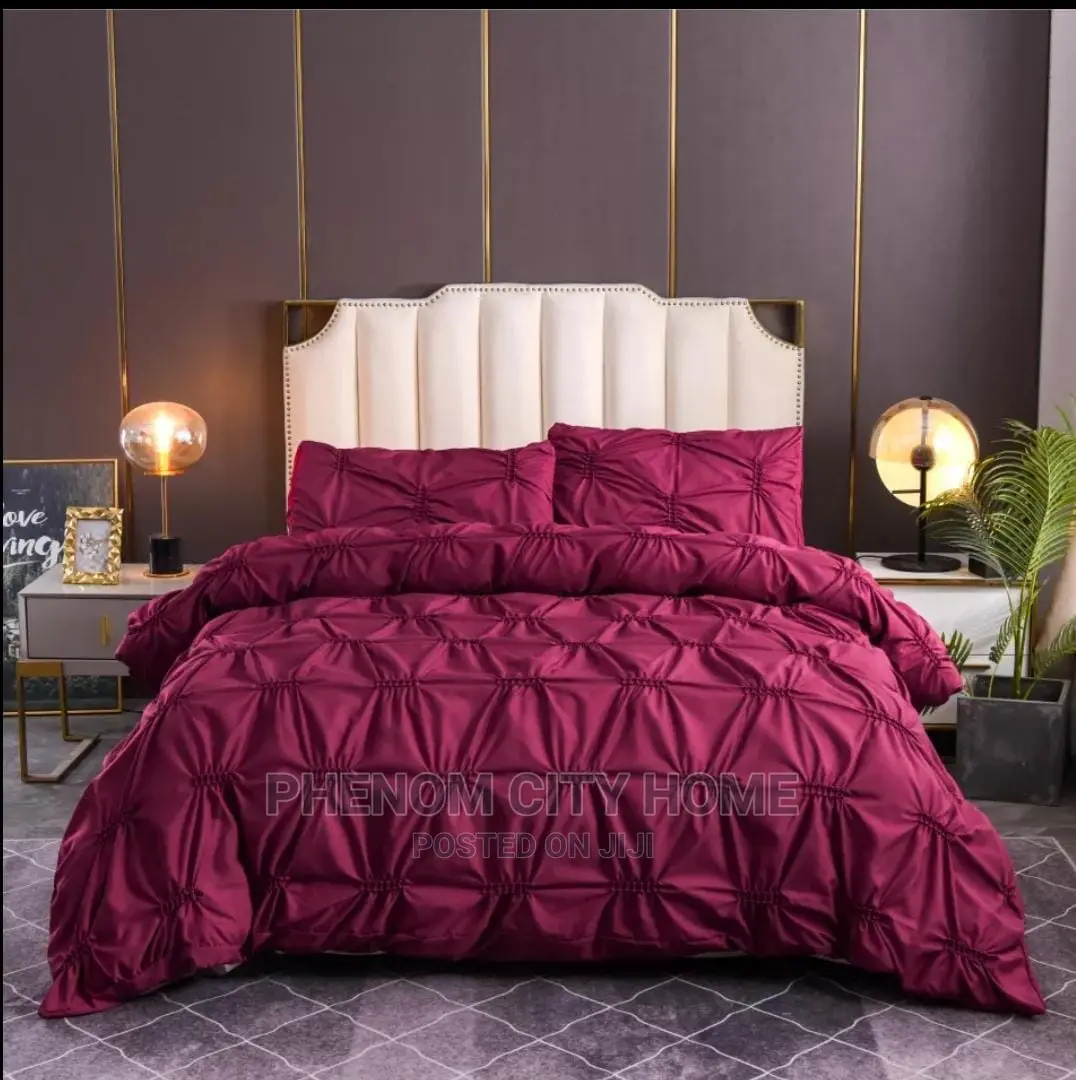 3pc Double Pinch Pleat Duvet Covers