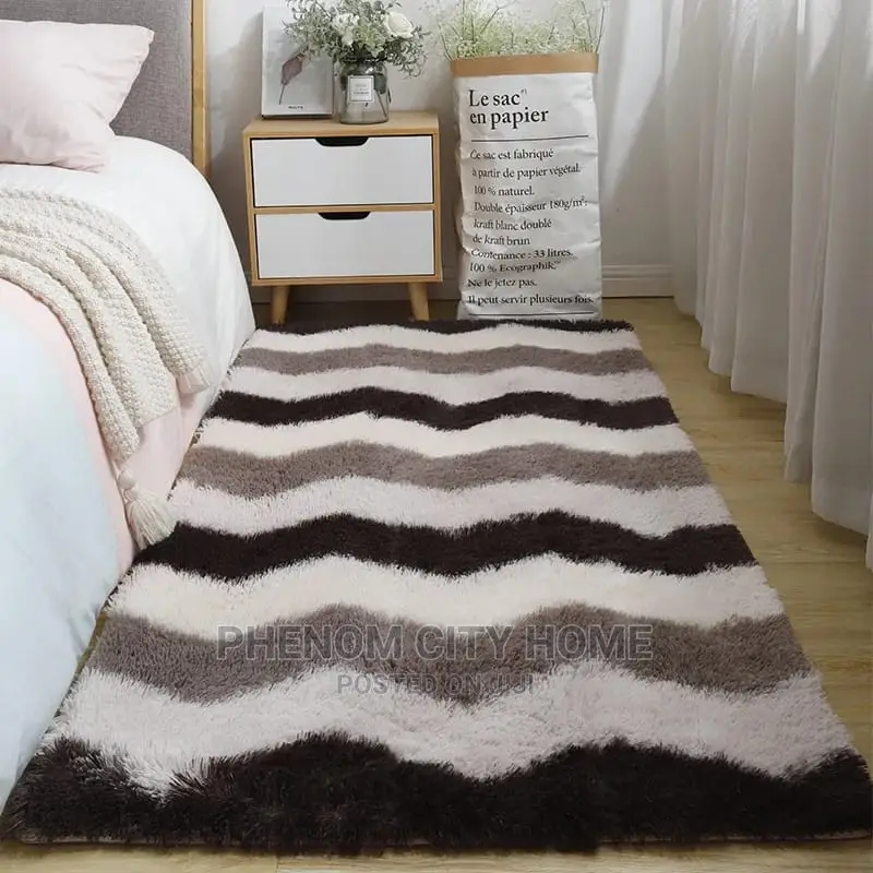 Affordable Fluffy Bedside Mats