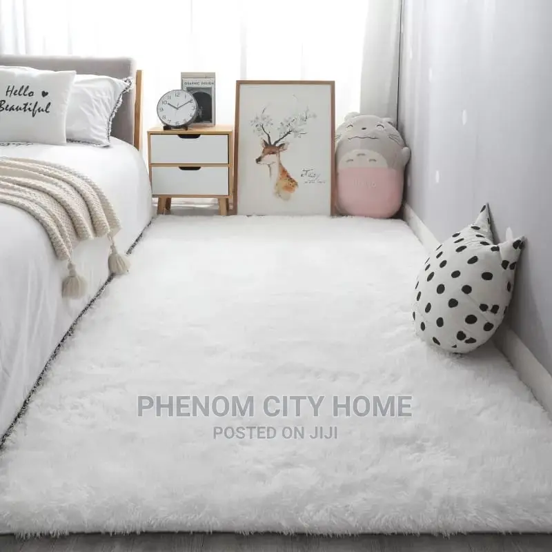 Affordable Fluffy Bedside Mats