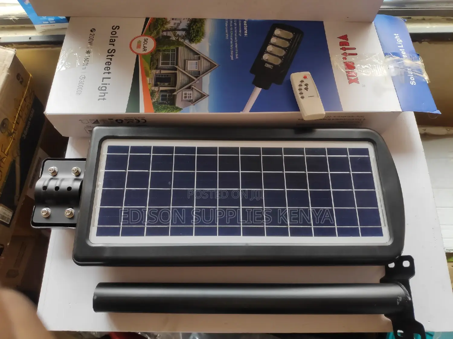 Solar Street Lights 200W Vellmax Solar Streetlights 200watts
