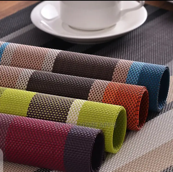 Stripped Table Mats 6pcs