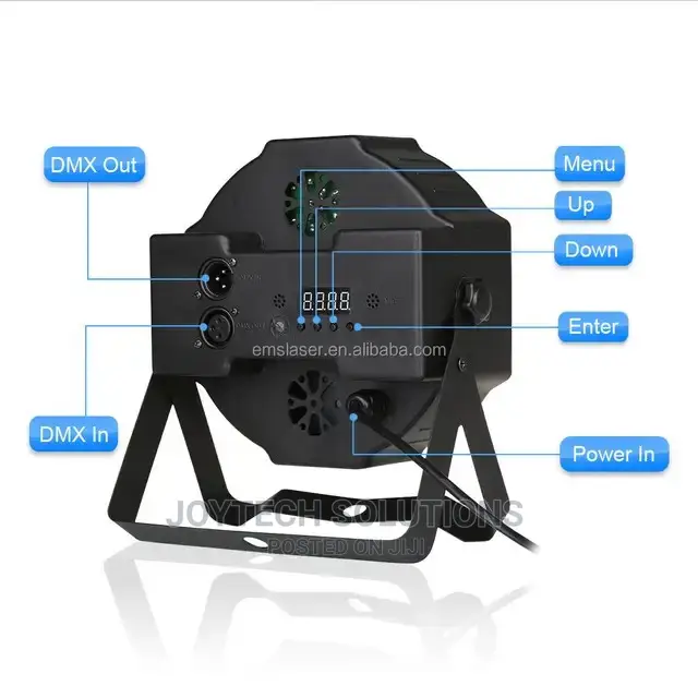 RGB Dmx512 36 Led Par Lights Sound Activated Rstage Lighting
