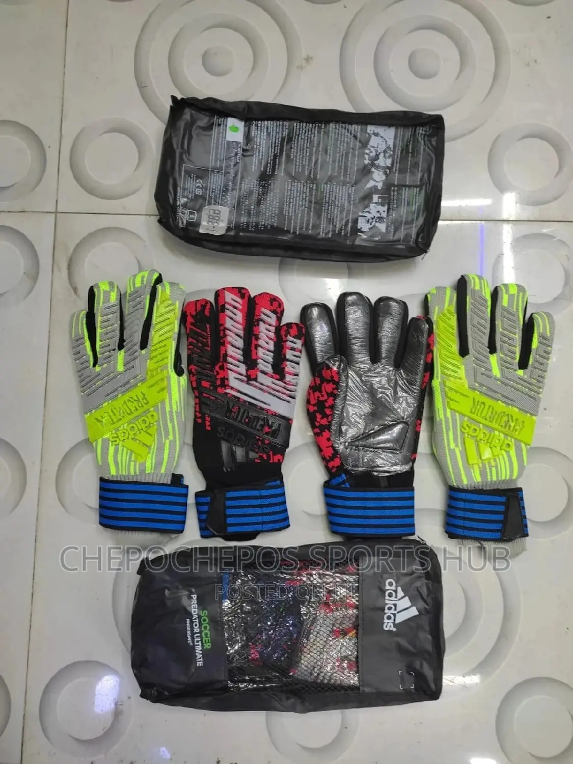 Imported Adidas Goalkeeper Gloves