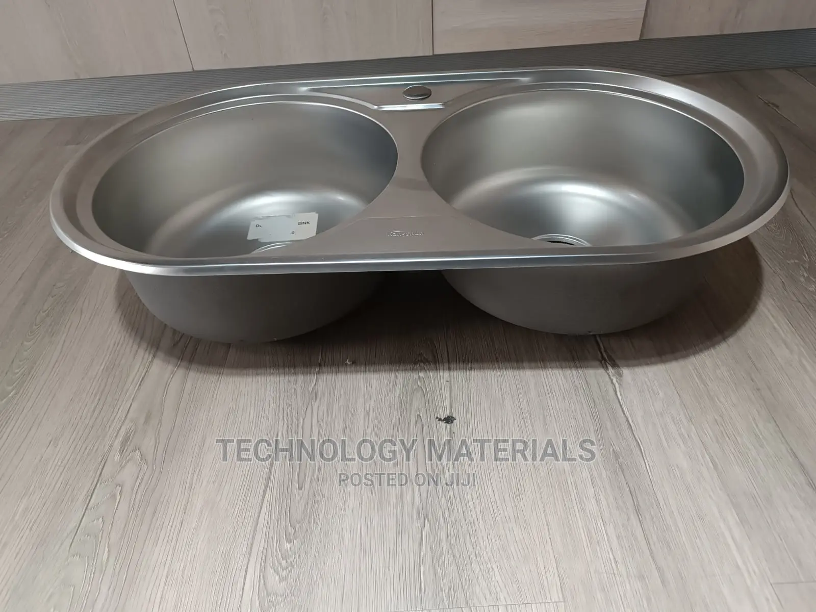 Round Double Bowl Stainless Steel Kitchen Sink