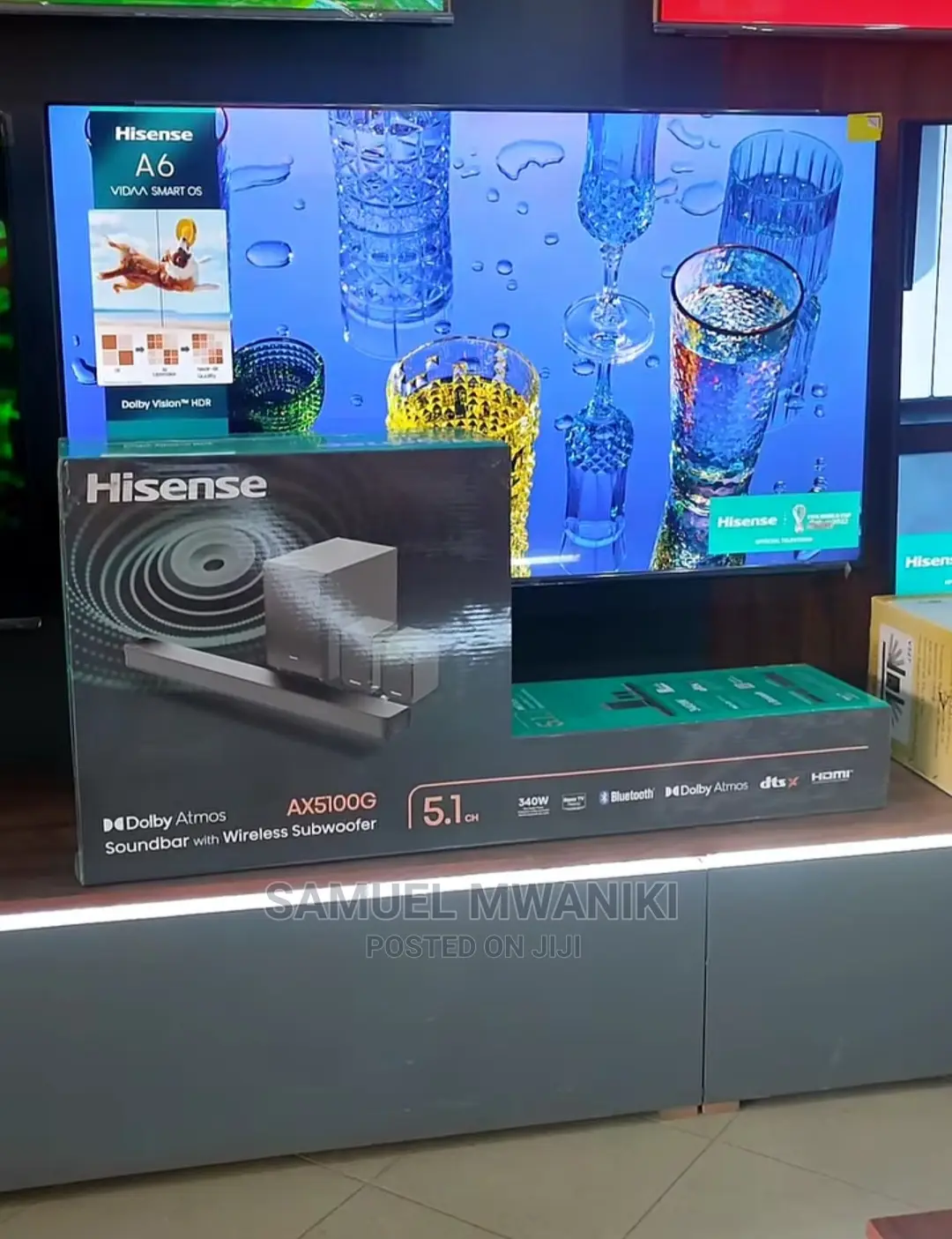 Hisense AX5100G 5.1ch Soundbar New Model