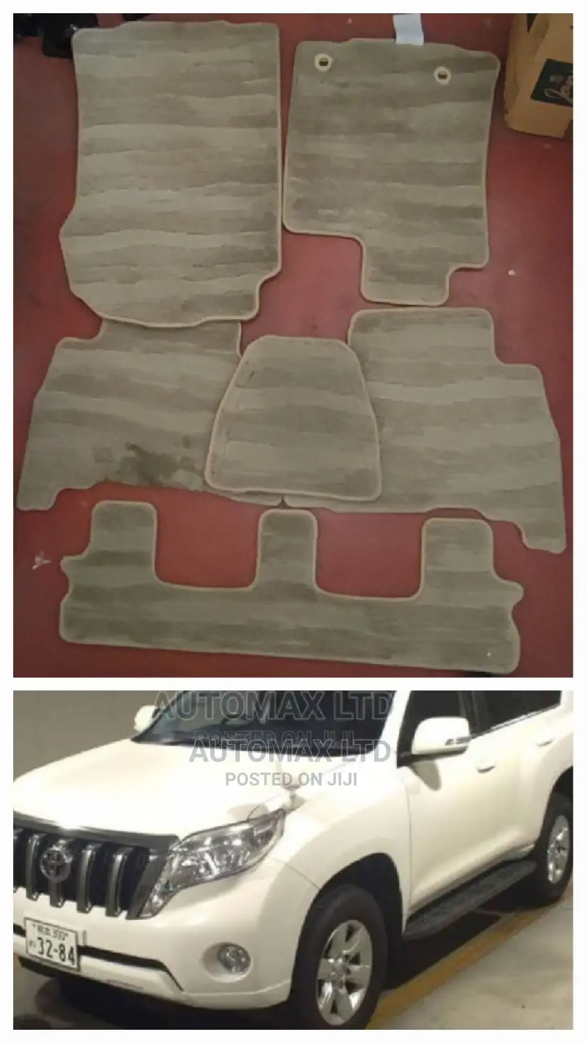 J150: Toyota Land Cruiser Prado, Beige, Original Floor Mats,