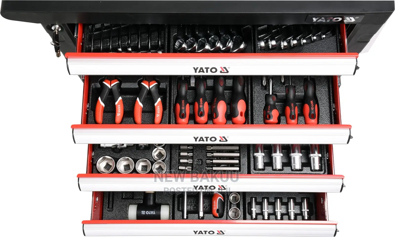 Yato Hand Tools Service Tool Cabinet With Tools Yt-55300