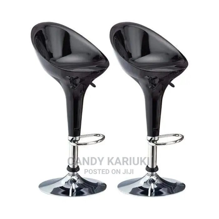 Executive Black Bar Stools
