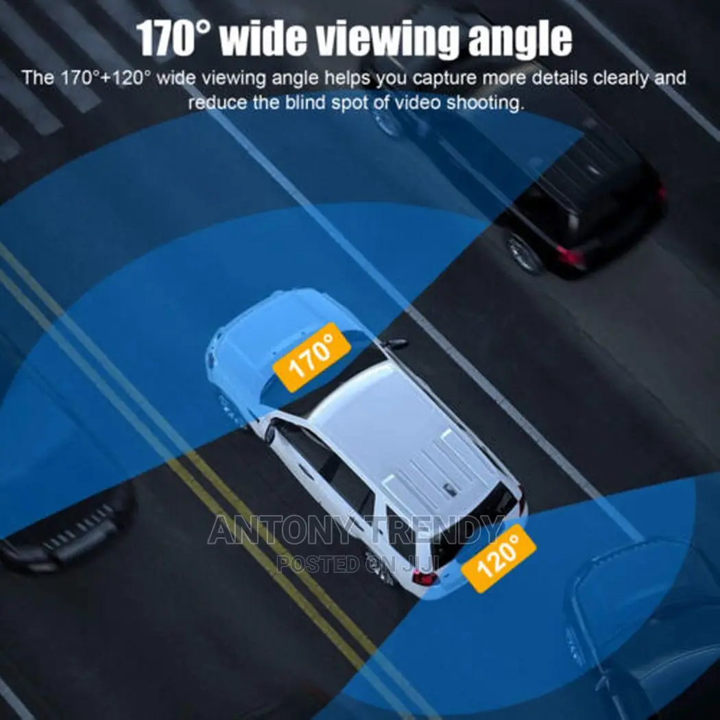 Dual Lens A10 Vehicle Blackbox DVR SUPER HD
