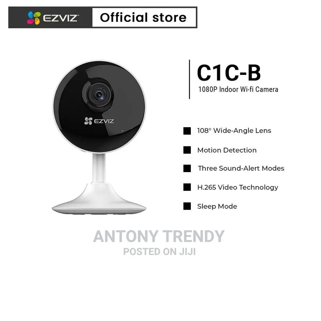 2MP Indoor Smart Home Wi-Fi Camera- EZVIZ C1c-B