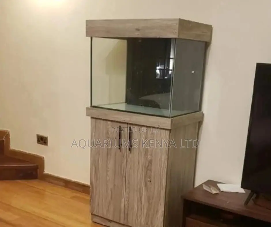 Aquarium With Stand and Cover