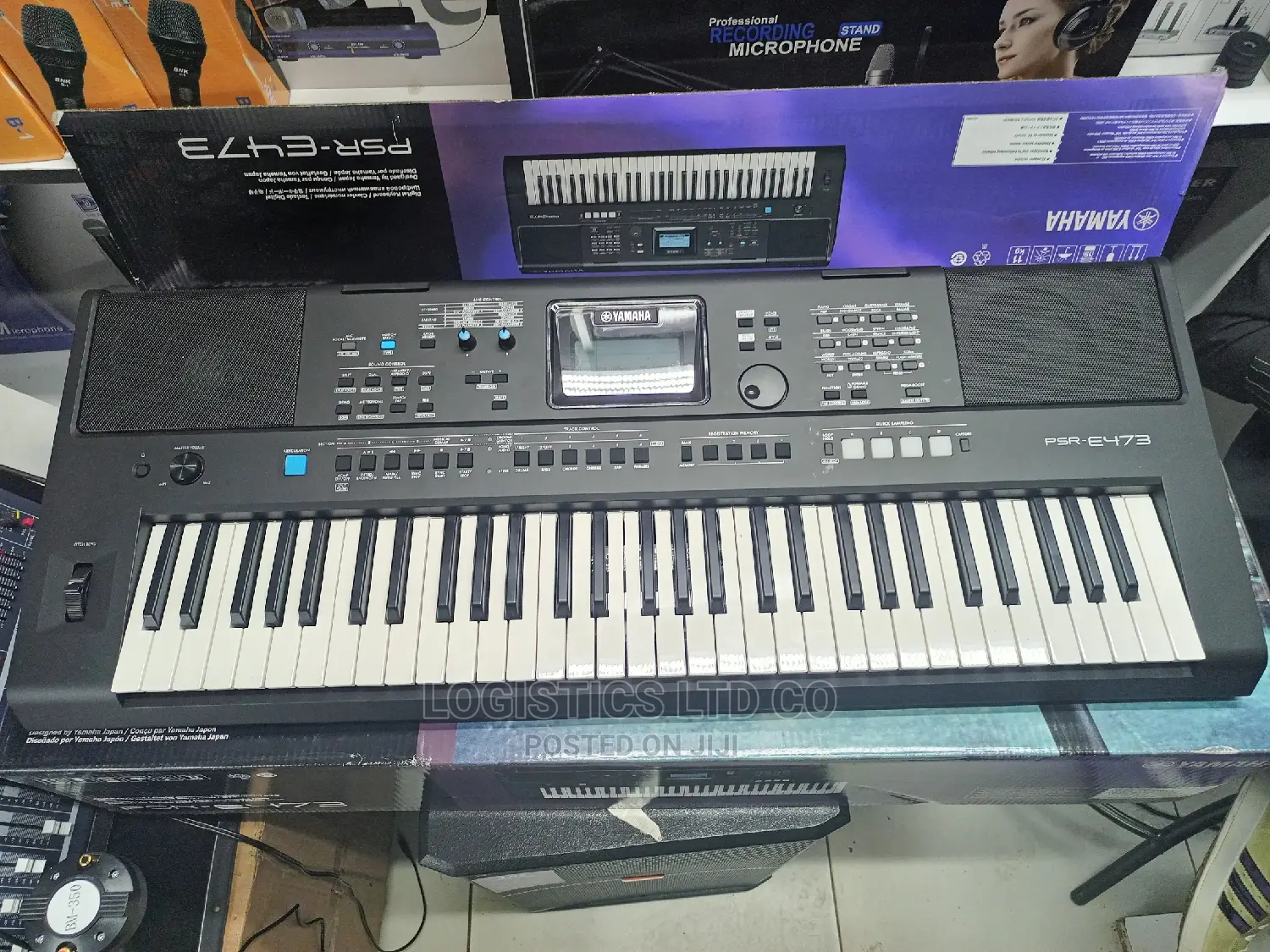Yamaha Psr-e473 61-key Touch-sensitive Portable Keyboard