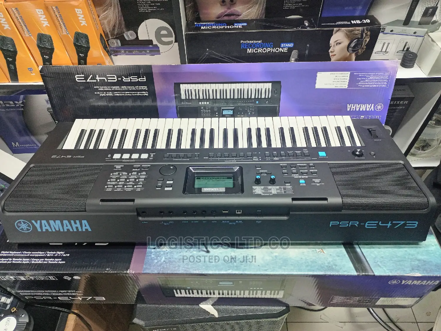 Yamaha Psr-e473 61-key Touch-sensitive Portable Keyboard