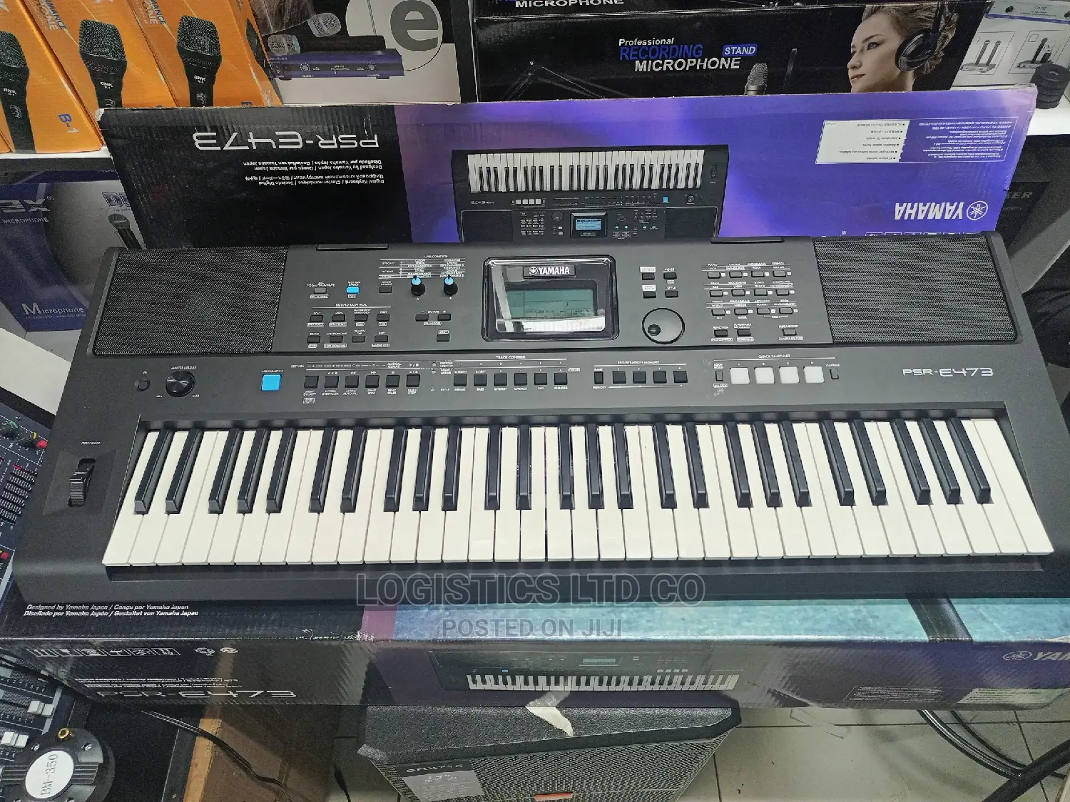 Yamaha Psr-e473 61-key Touch-sensitive Portable Keyboard