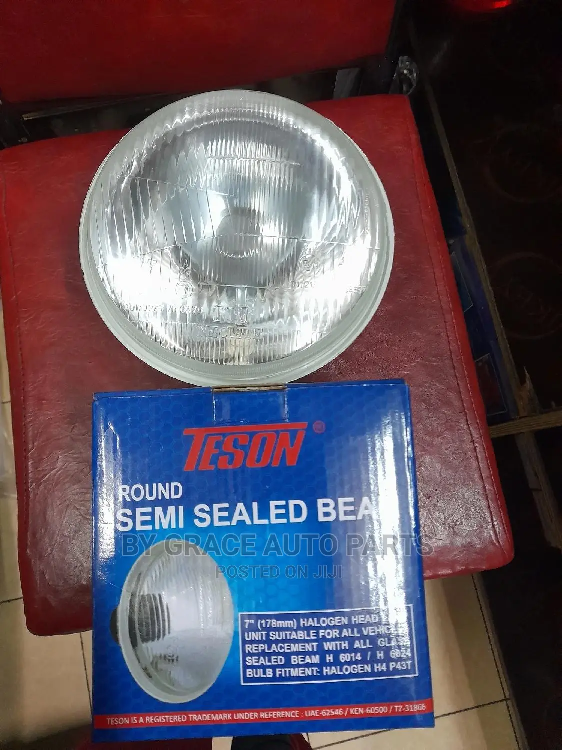 Universal Round Headlamp 7"