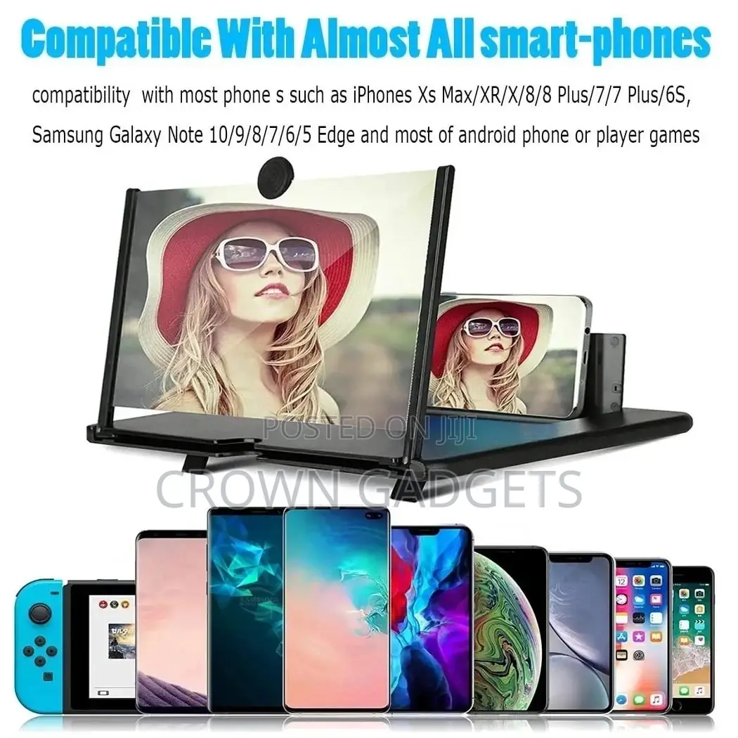 3D Enlarged Mobile Phone Screen Magnifier
